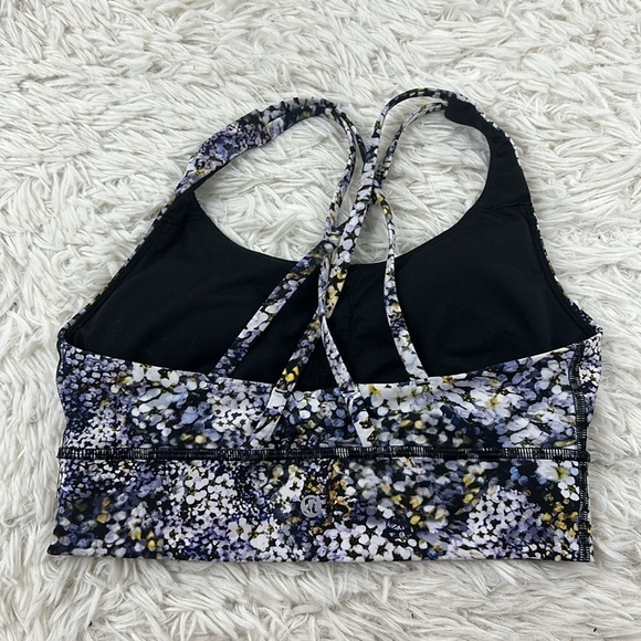 Lululemon Energy Bra Long Line *Medium Support, B-D Cup Floral Metropolis Multi - Picture 2 of 3